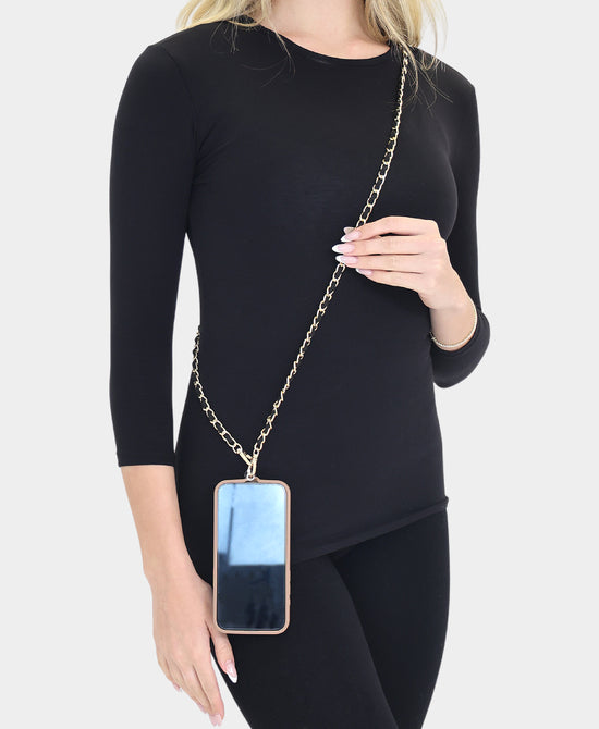 Braided Chain Cell Phone Strap view 