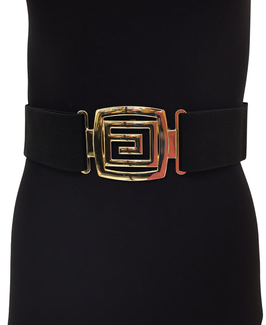 Elastic Metal Buckle Belt view 