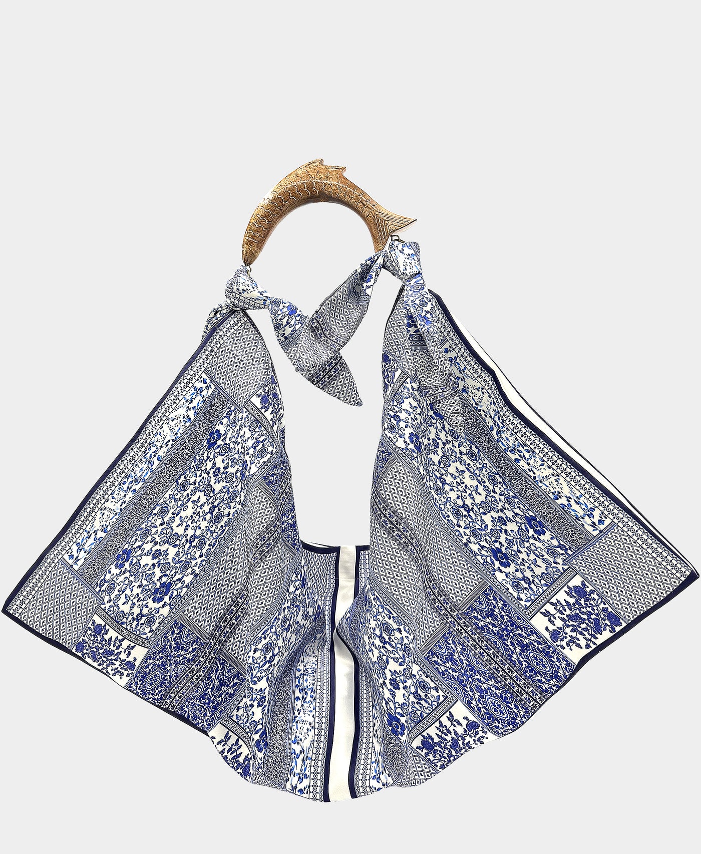 Large Printed Scarf Handbag – FOX'S - Online