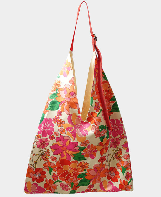 Large Printed Scarf Hobo Bag view 2