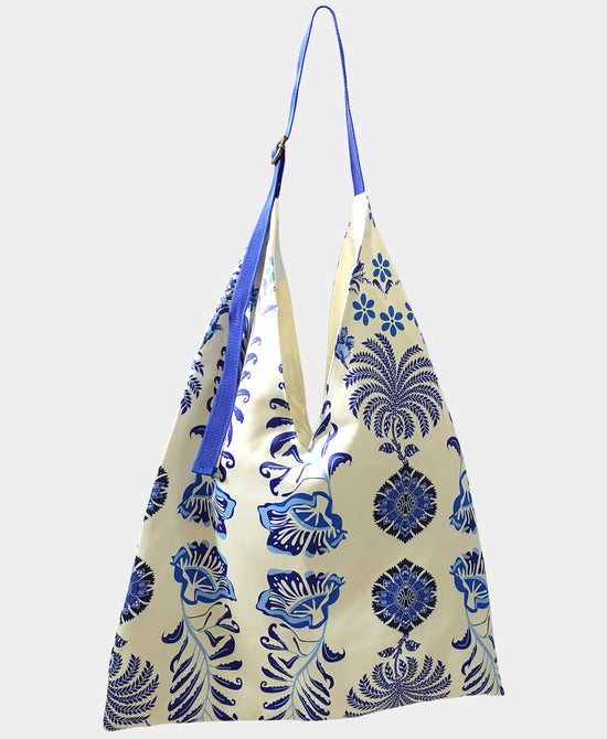 Large Printed Scarf Hobo Bag view 2