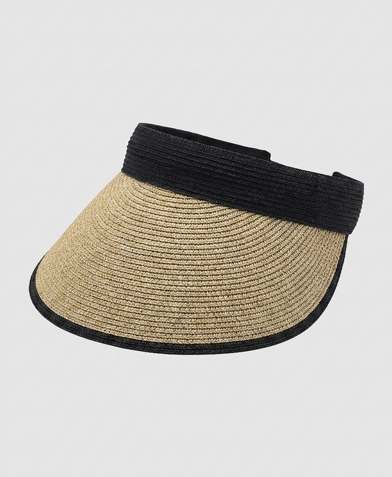 
Straw Visor Hat in CAMEL view 2