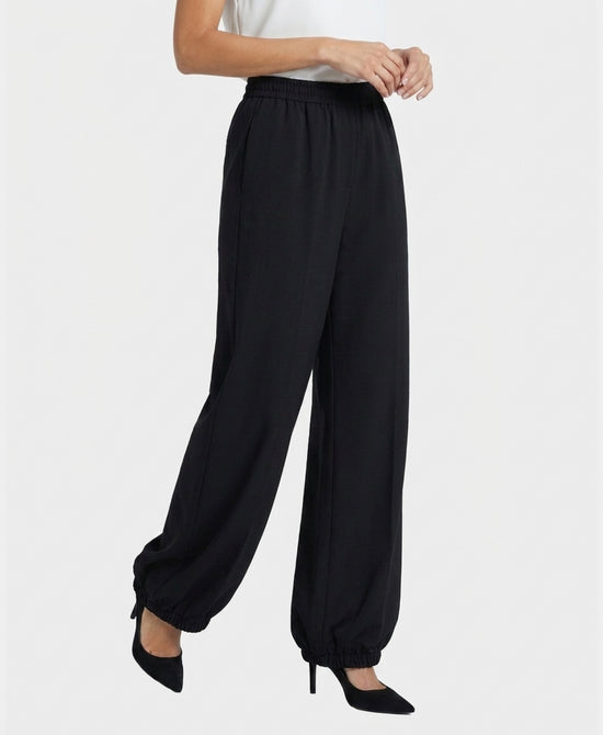 
Solid Balloon Pants in BLACK view 1