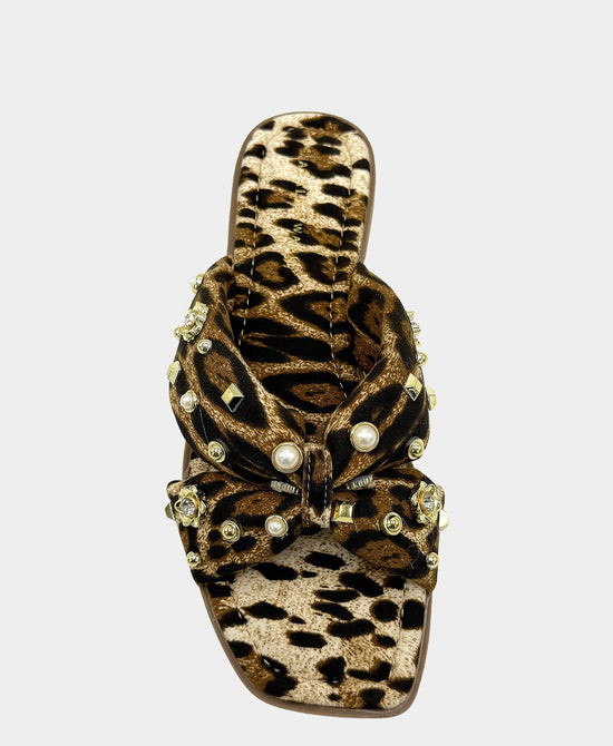 Leopard Printed Charm Sandal view 2