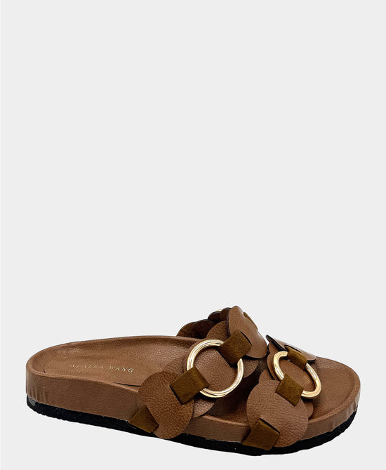 Faux Leather Sandal view 1