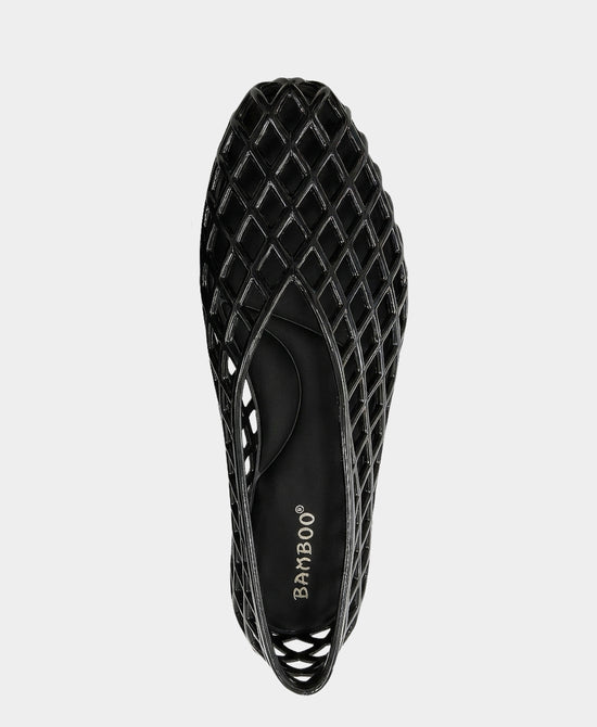 
Jelly Ballet Flat in BLACK view 2