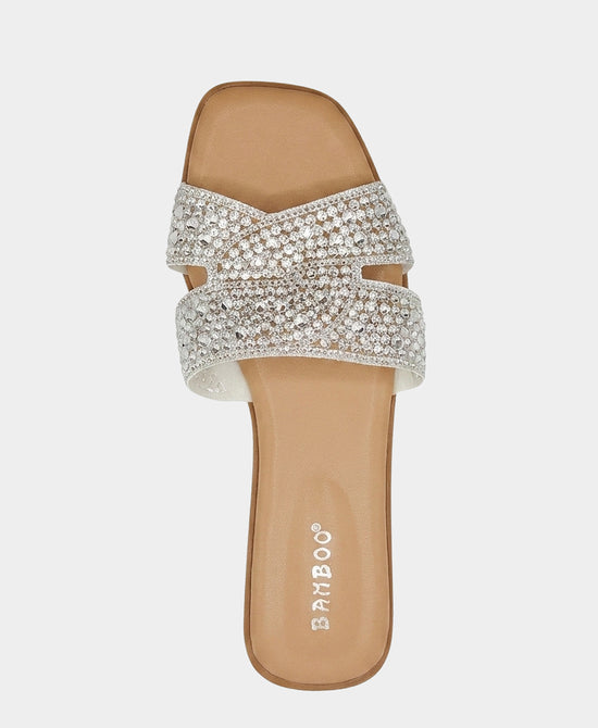 
Crystal Sandal in SILVER view 2