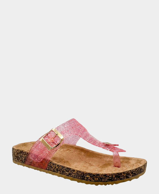 
Jelly Slide Sandal in PINK view 1