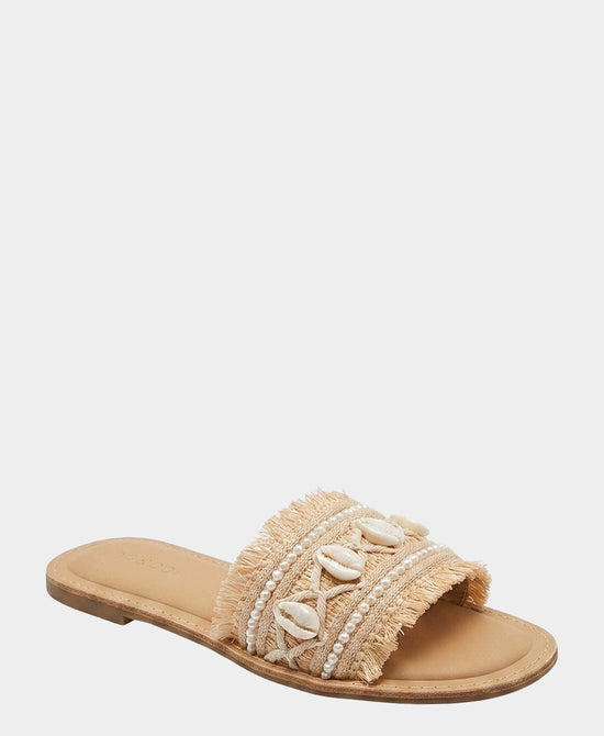 
Seashell Fringe Beaded Sandal in BLUSH MULTI view 1