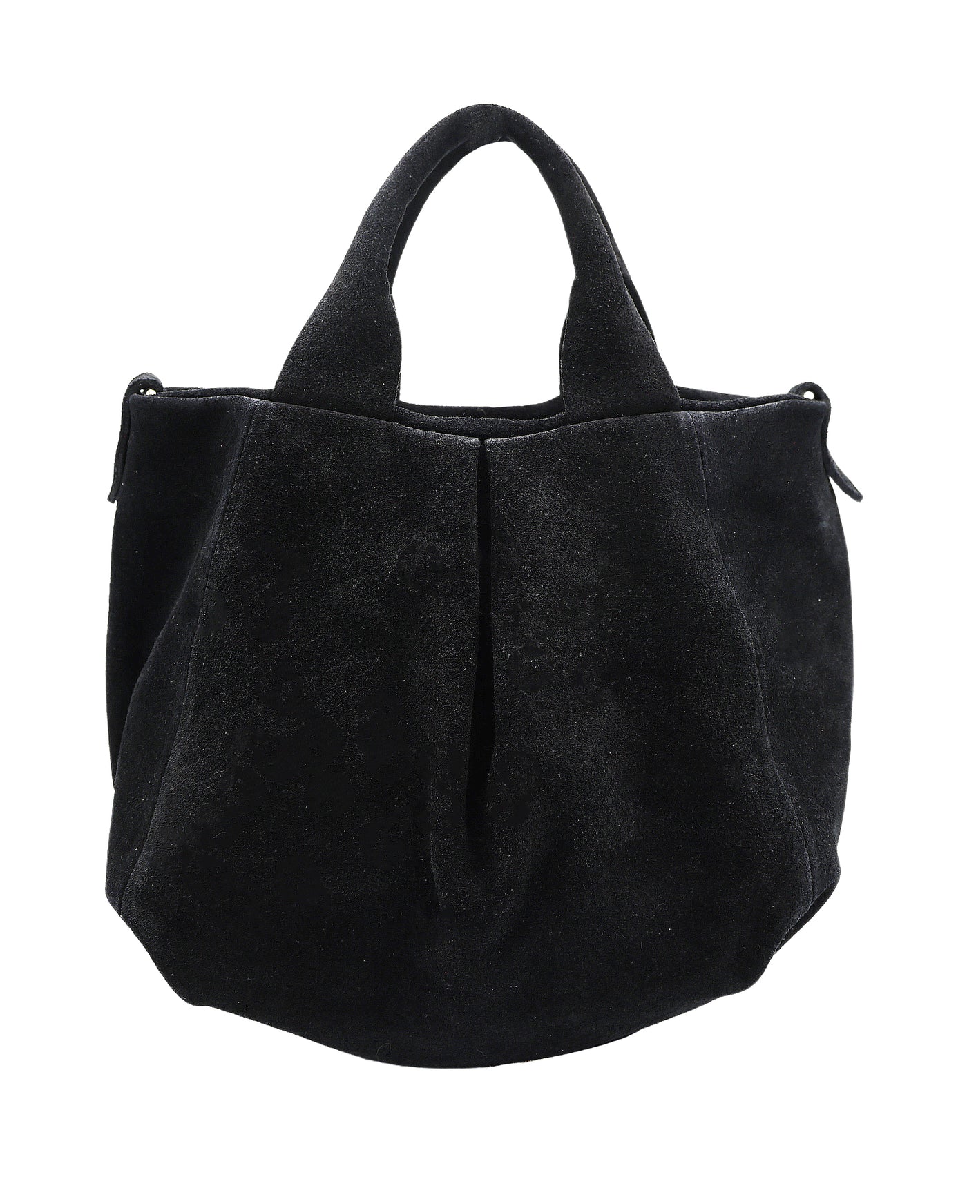 Leather Suede Handbag view 1