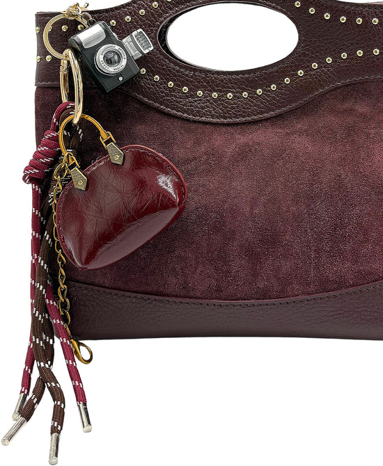 Mini Bag w/ Camera Keychain/Bag Charm view 