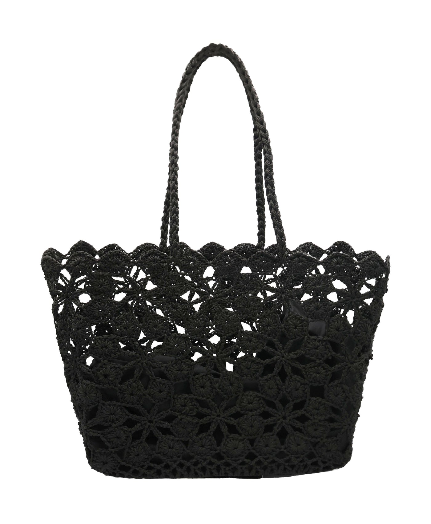 Crochet Tote Bag view 1