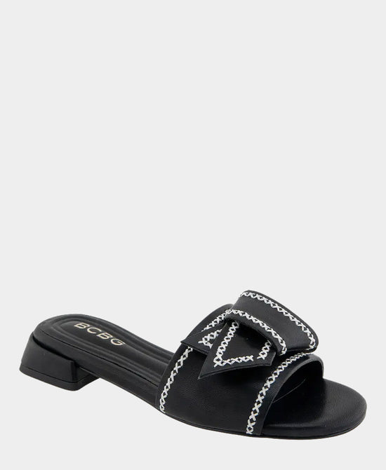 Knotted Sandal w/ Stitching Detail view 1