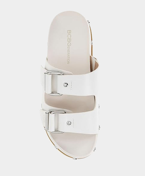 Studded Buckle Platform Sandal view 2