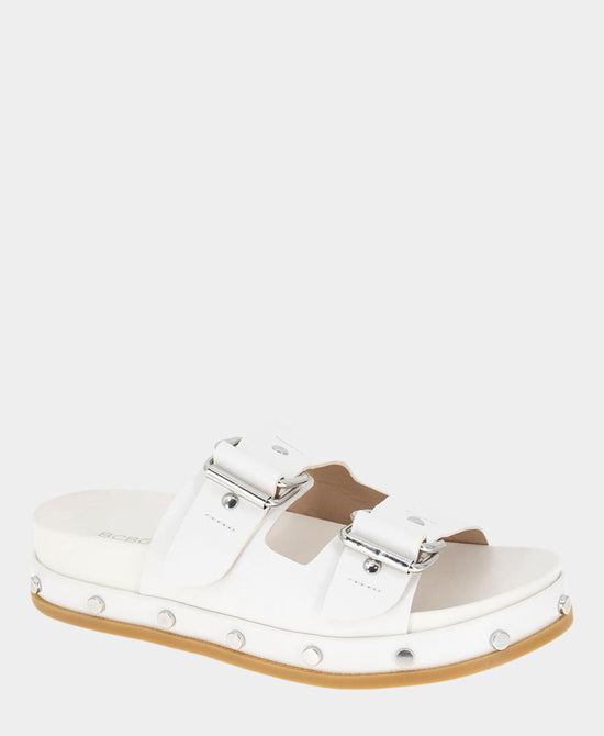 Studded Buckle Platform Sandal view 1