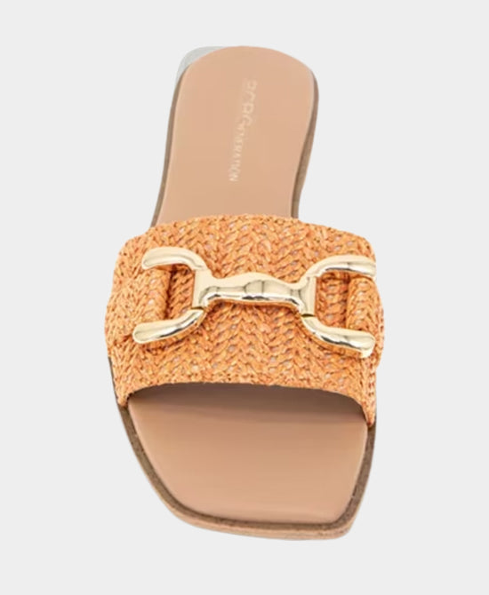 Straw Buckle Sandal view 2