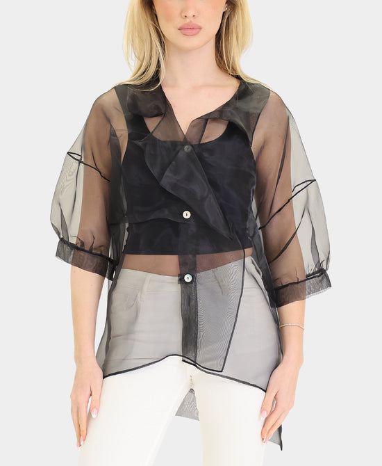 Sheer Shacket view 1