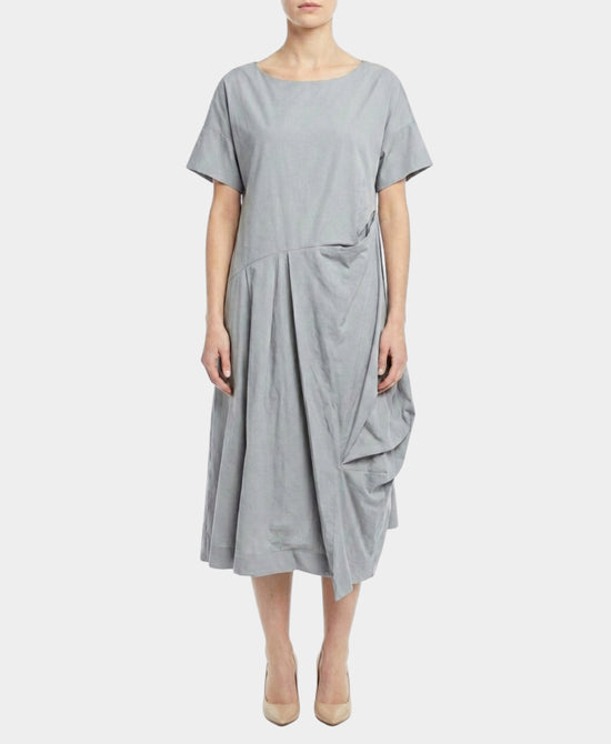 Draped Midi Dress view 1