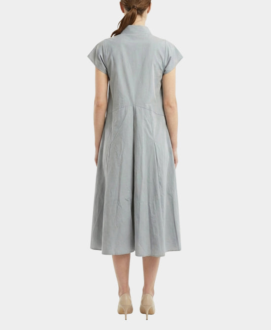 Midi Dress w/ Rosettes view 2