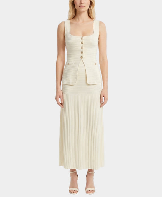 Knit Top & Knit Pleated Skirt - 2 Pc Set view 1