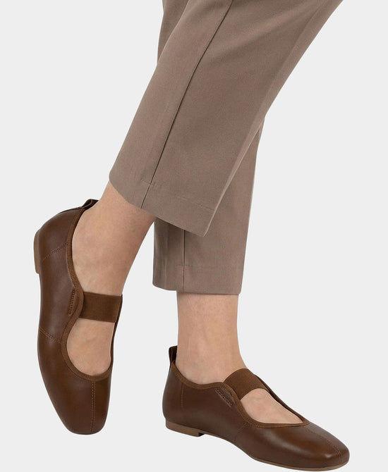 
Mary Jane Band Ballet Flat in BROWN view 2