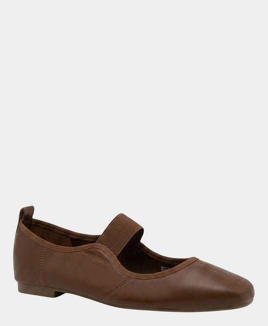 
Mary Jane Band Ballet Flat in BROWN view 1