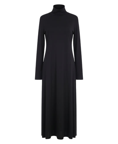Mock Neck Maxi Dress image 1