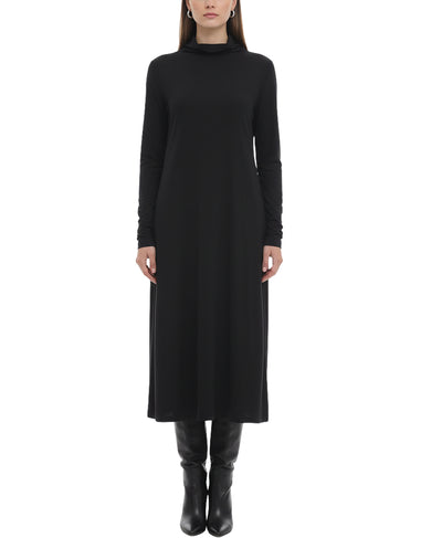 Mock Neck Maxi Dress image 2