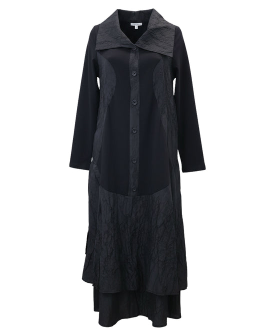 Dress w/ Crinkle Detail view 