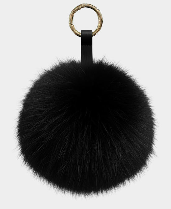 Fox Fur Key Chain / Bag Charm view 