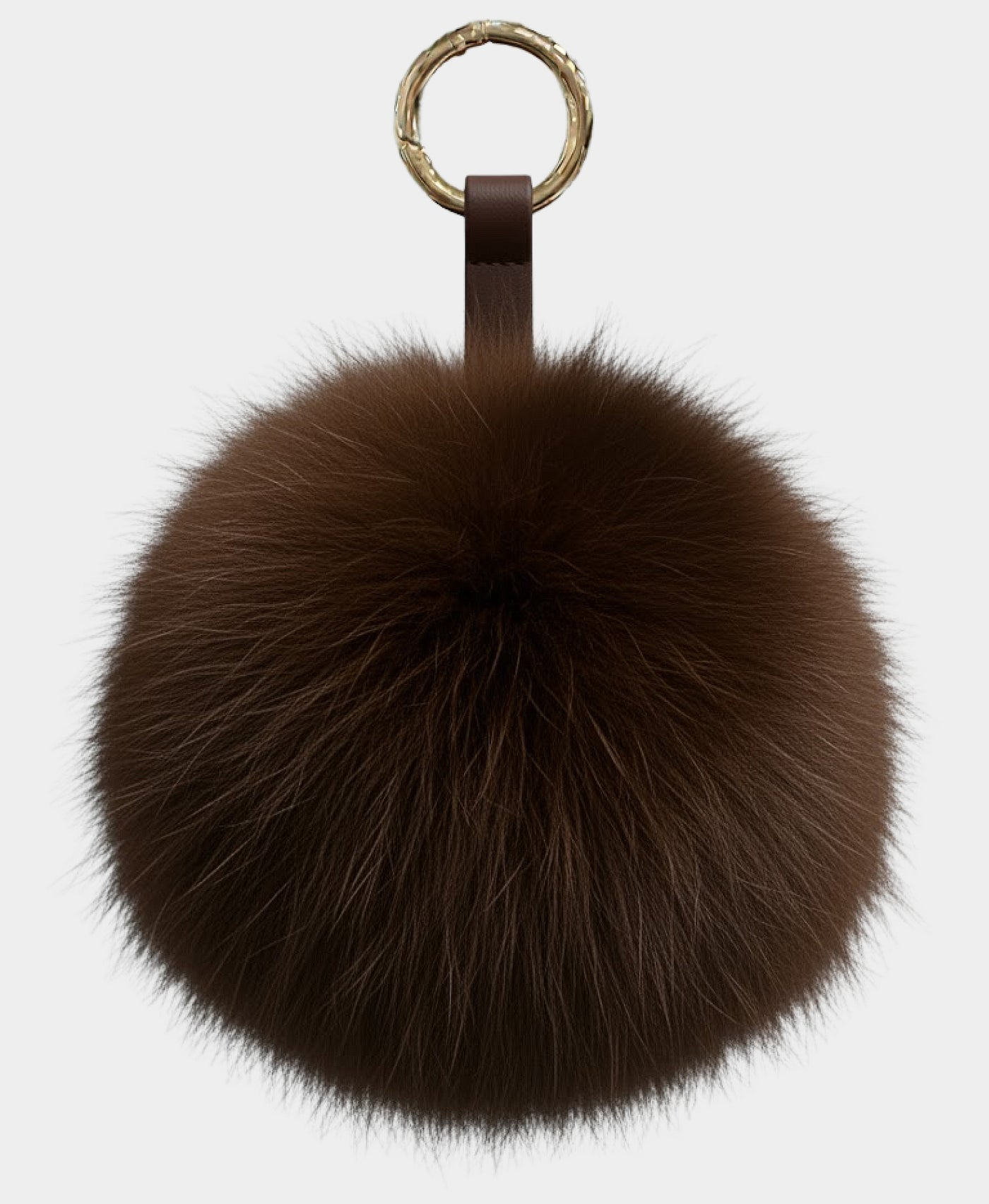 Fox Fur Key Chain / Bag Charm view 1