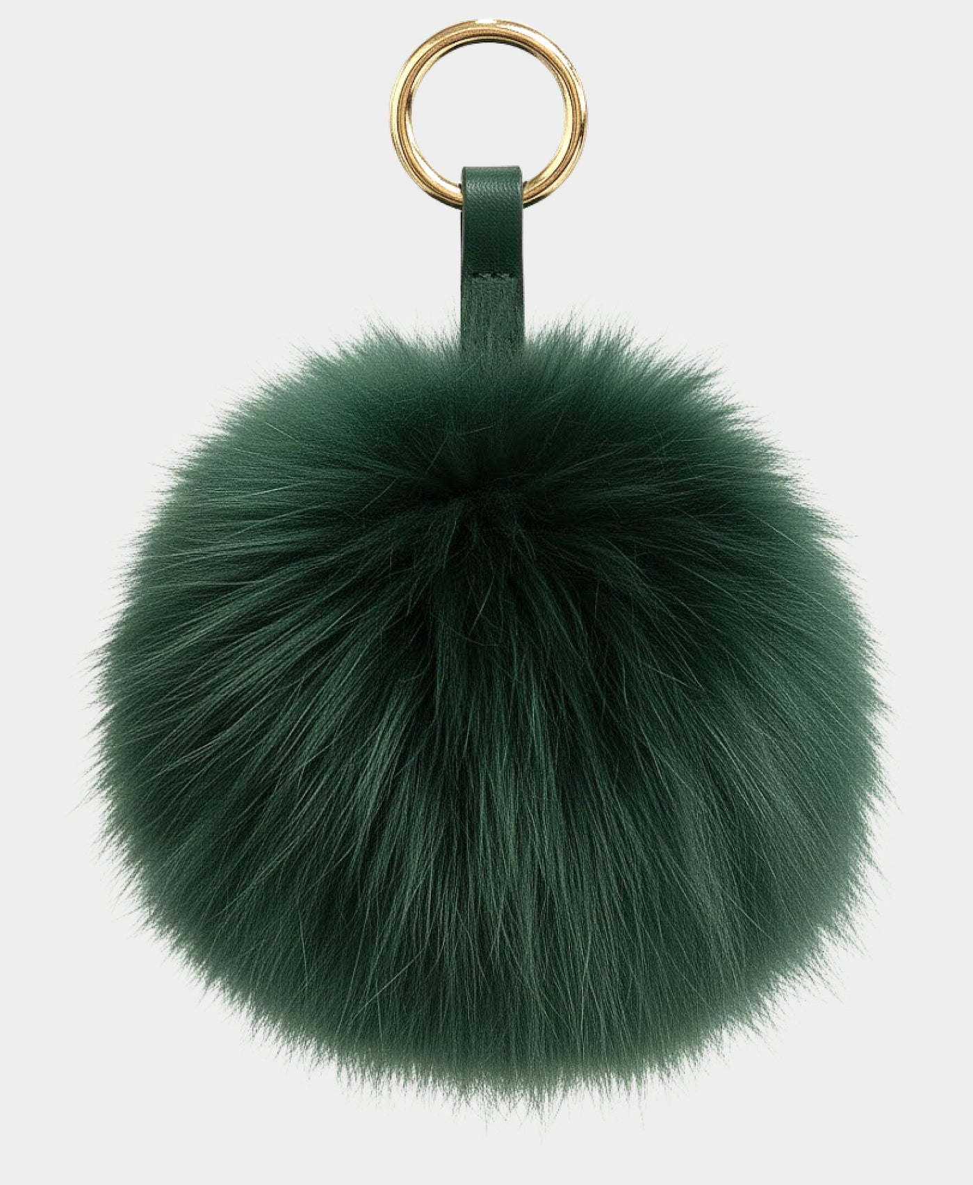 Fox Fur Key Chain / Bag Charm view 1