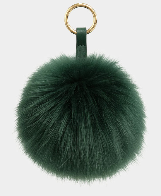 Fox Fur Key Chain / Bag Charm view 
