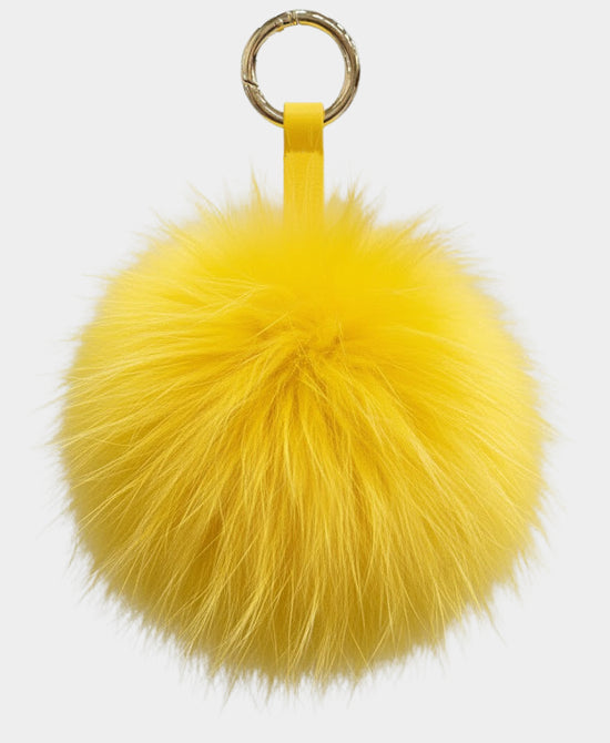 Fox Fur Key Chain / Bag Charm view 