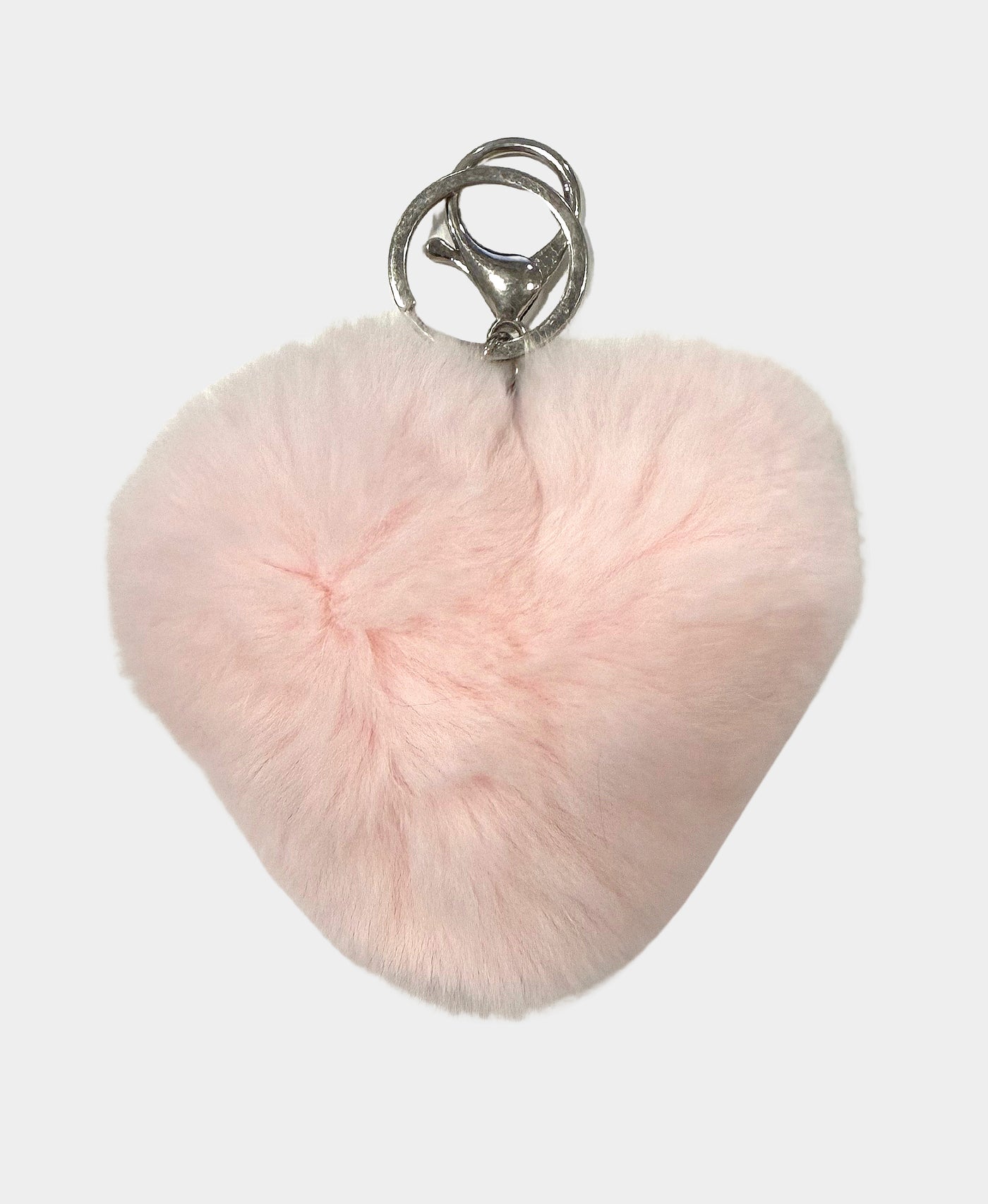 Heart Fur Key Chain / Bag Charm view 1