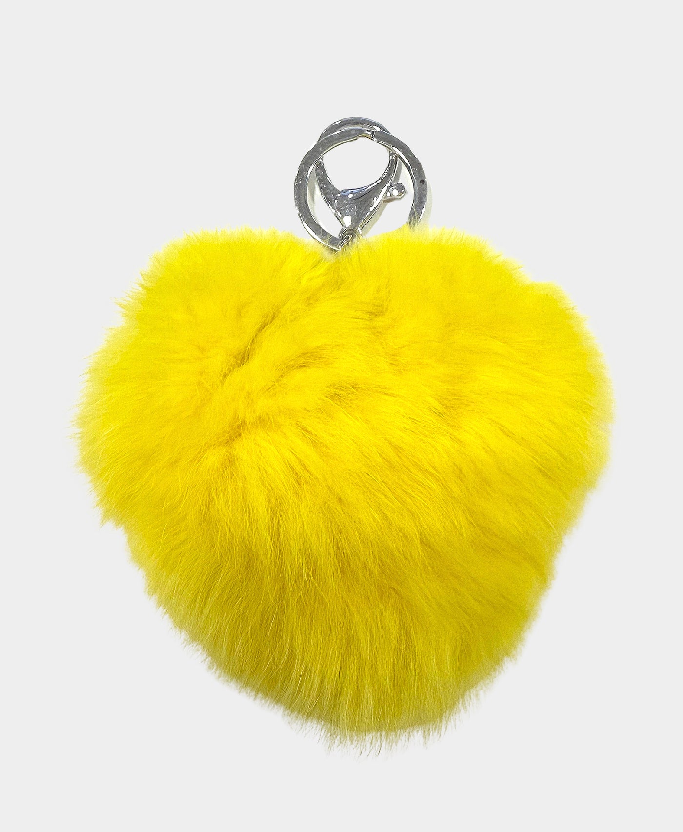 Heart Fur Key Chain / Bag Charm view 1