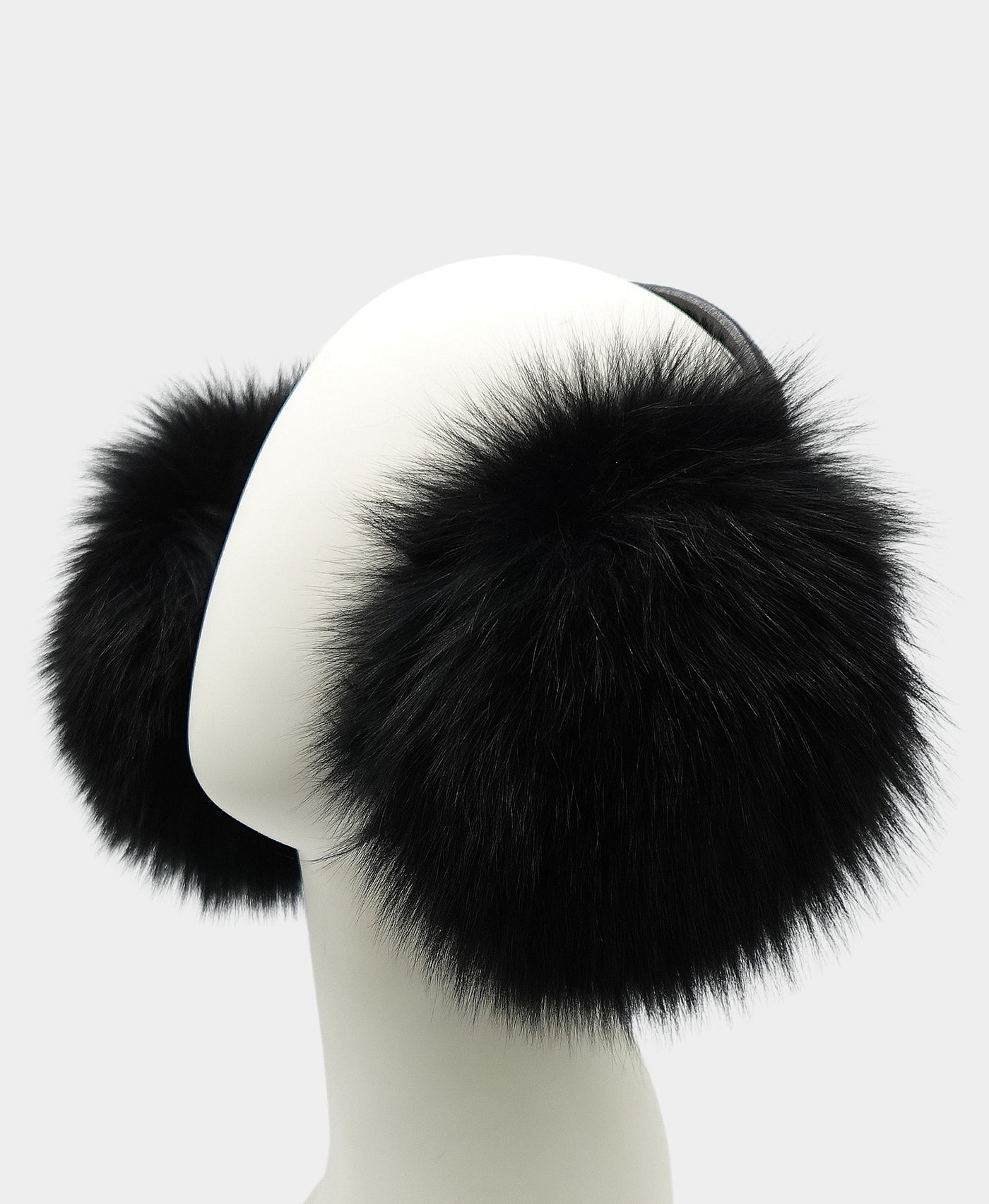 Fox Fur Earmuffs view 1