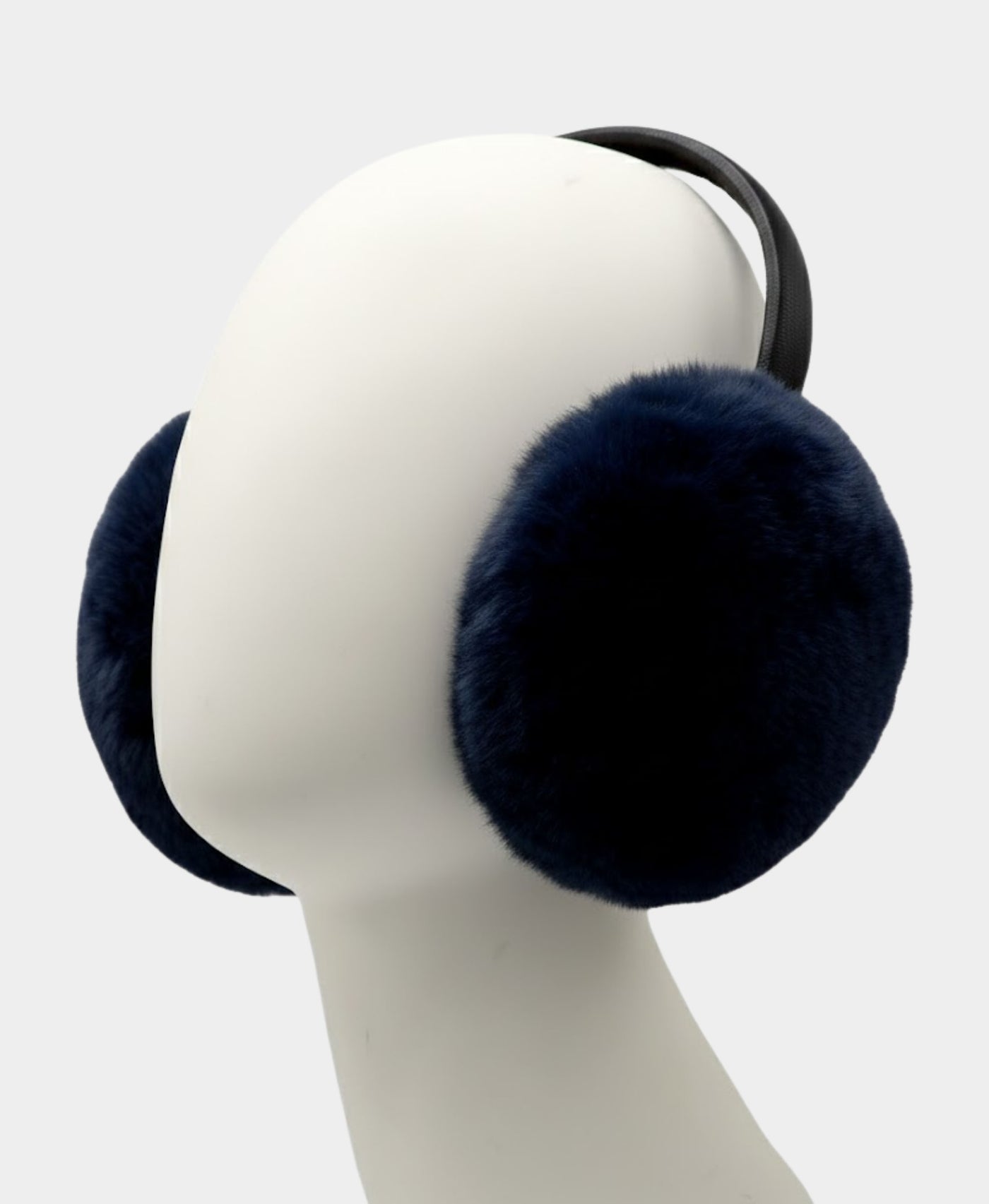 Rex Rabbit Fur Earmuffs view 1