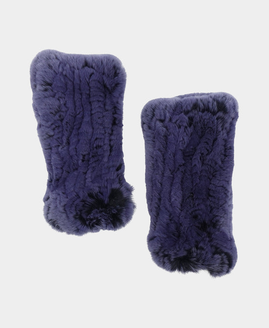Fur Fingerless Gloves view 