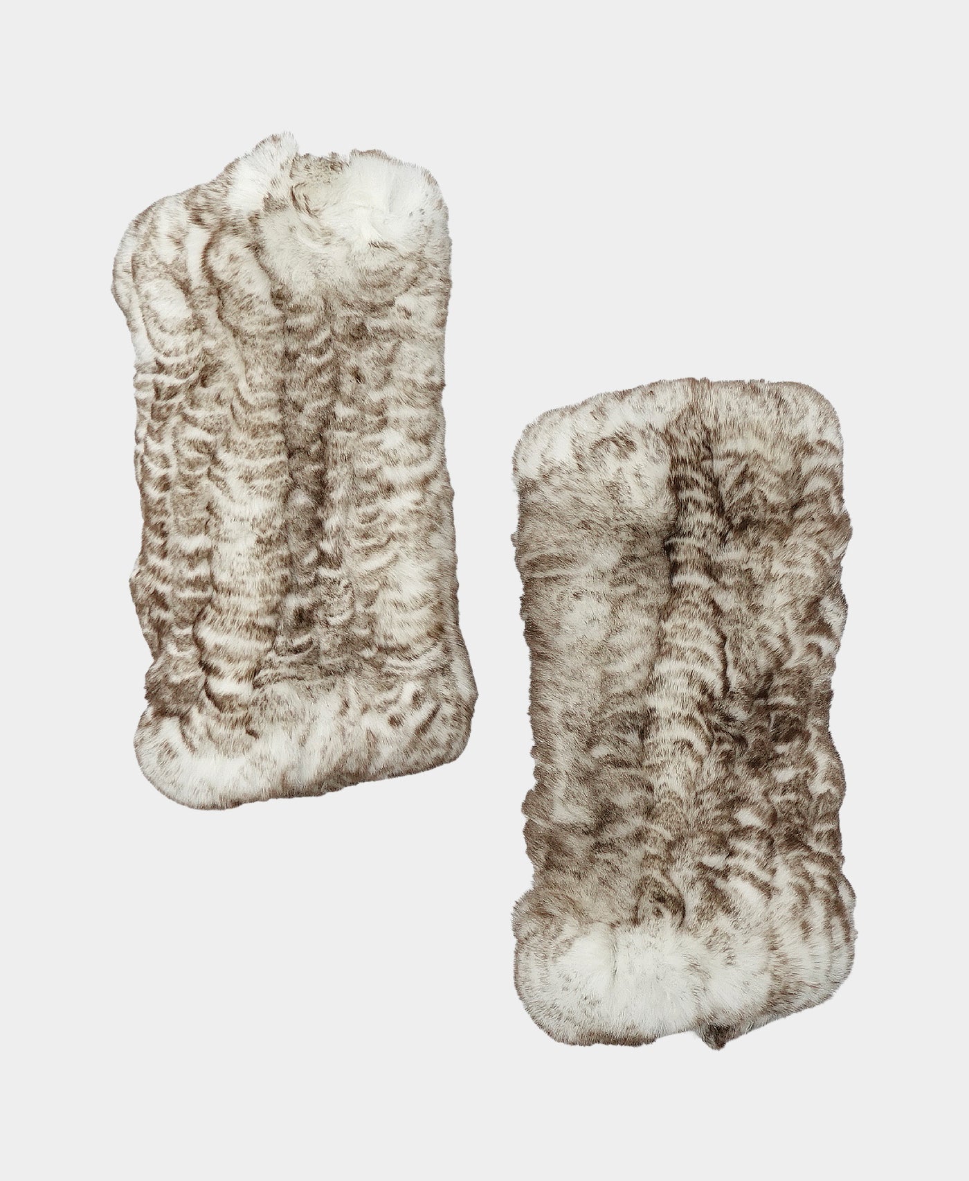 Fur Fingerless Gloves view 1