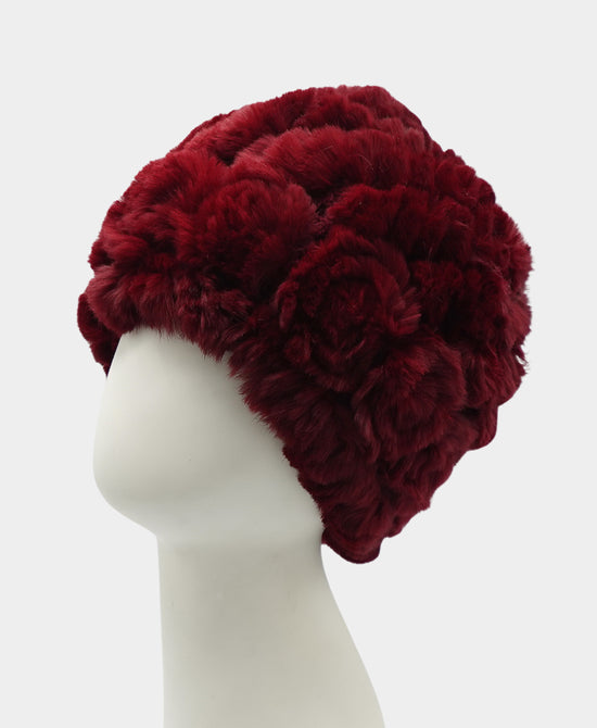 Knitted Fur Hat view 