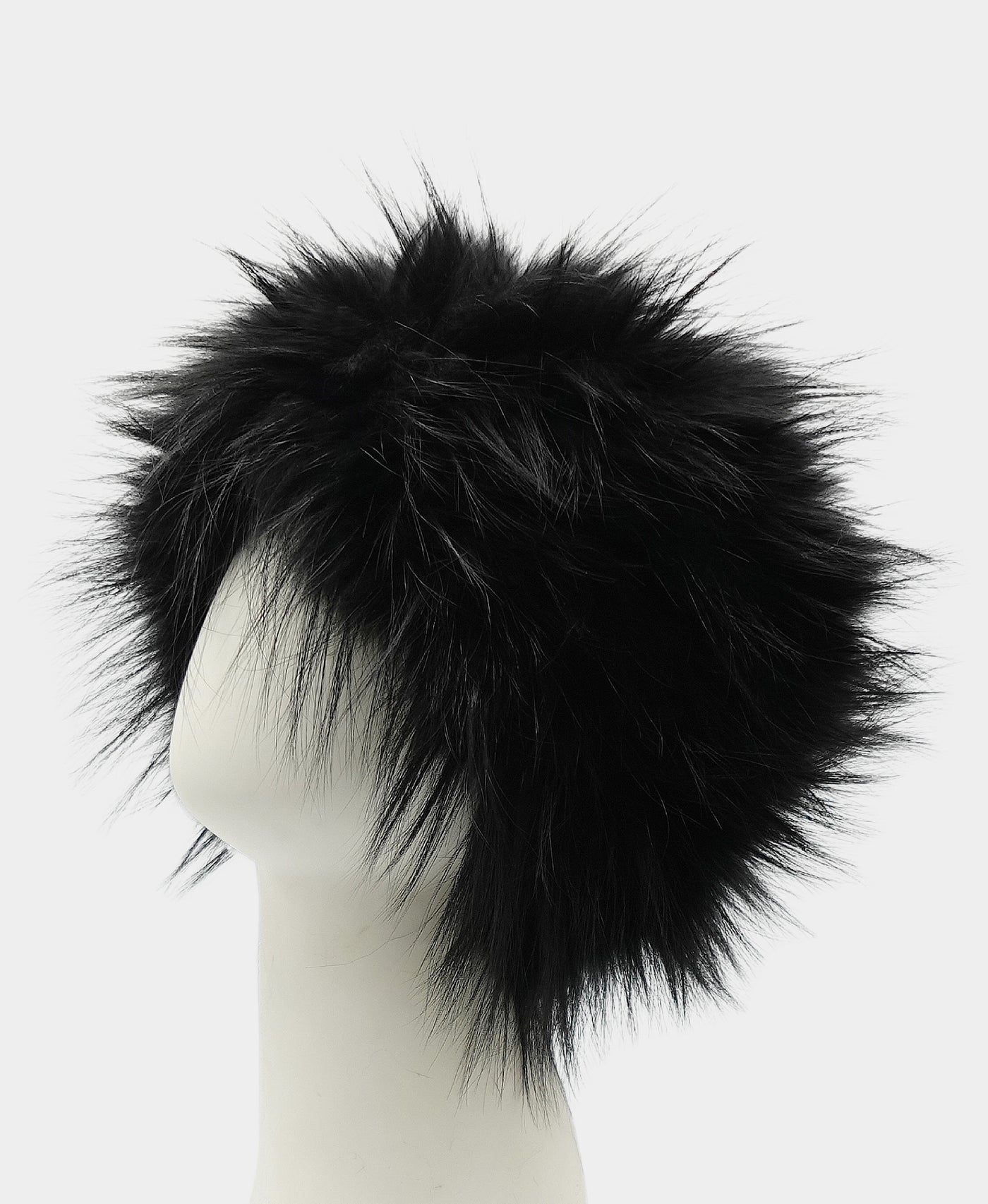 Knitted Fox Fur Headband/Neck Warmer view 1