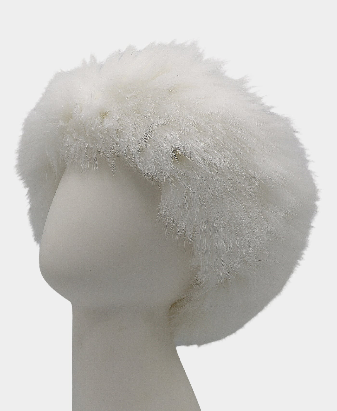 Knitted Fox Fur Headband/Neck Warmer view 1