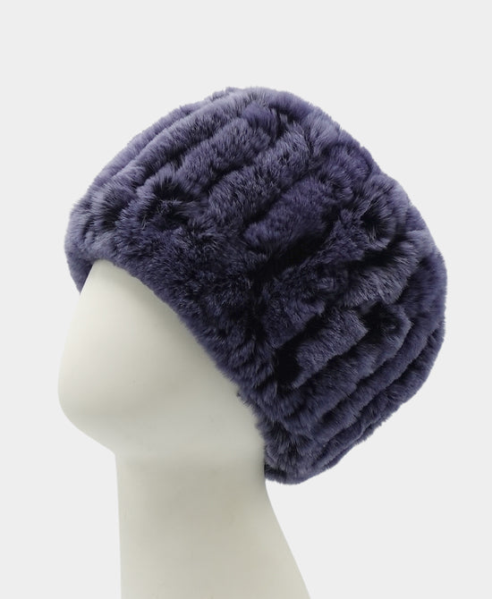 Knitted Fur Headband/Neck Warmer view 