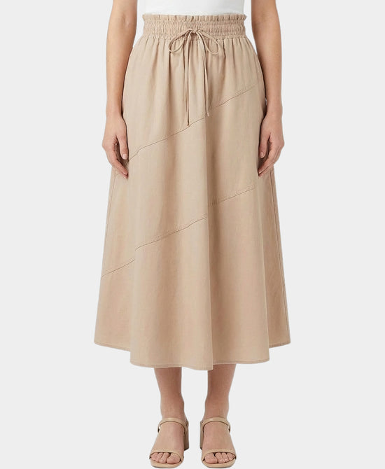 Solid Midi Skirt view 1