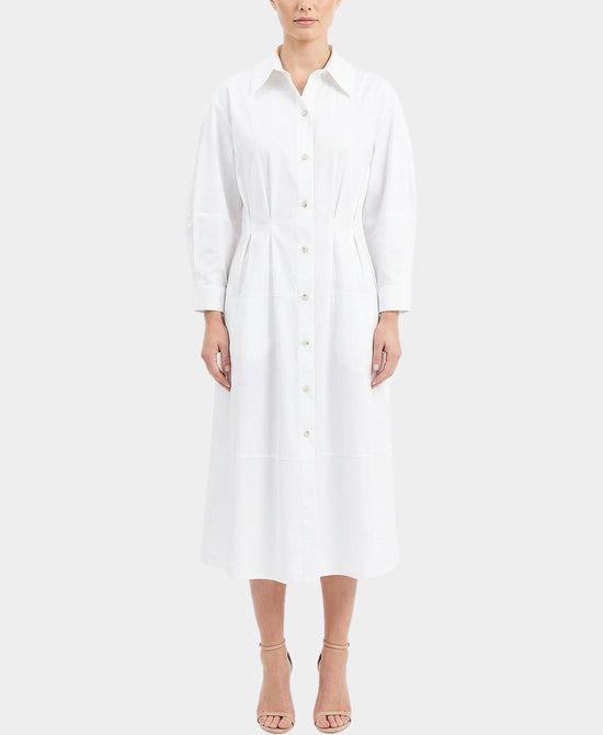 Solid Shirt Dress view 1