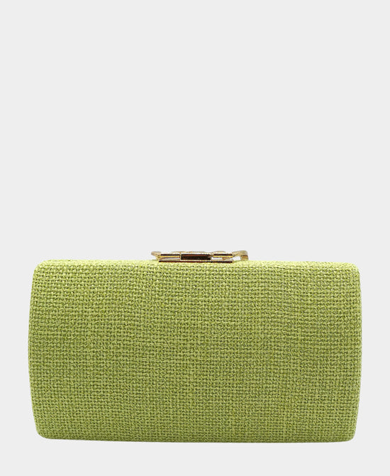 Straw Clutch Bag view 2