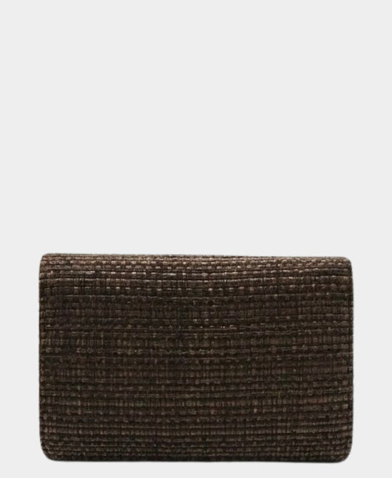 Woven Straw Clutch Bag view 2