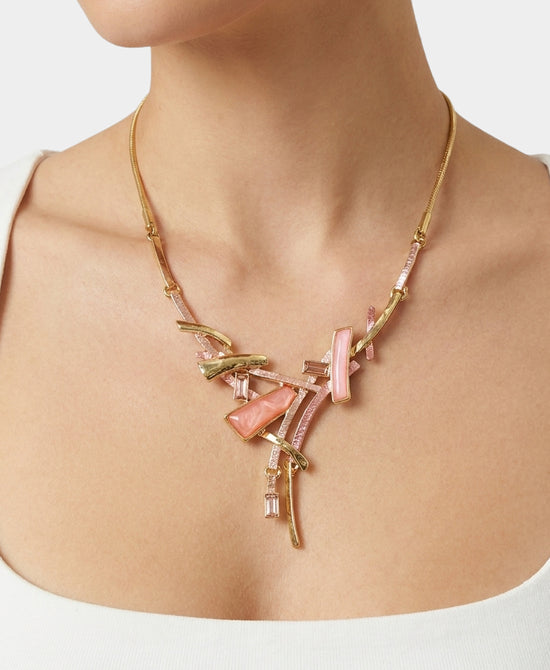 
Statement Necklace in ROSE/GOLD view 1