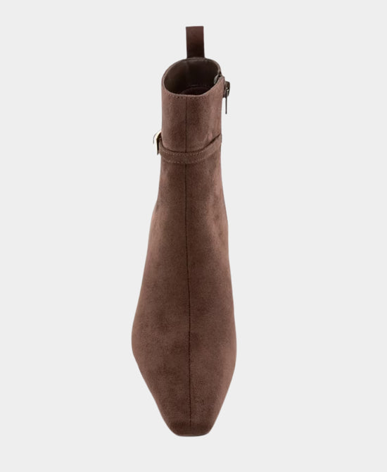 
Faux Suede Bootie w/ Buckle in ESPRESSO view 2